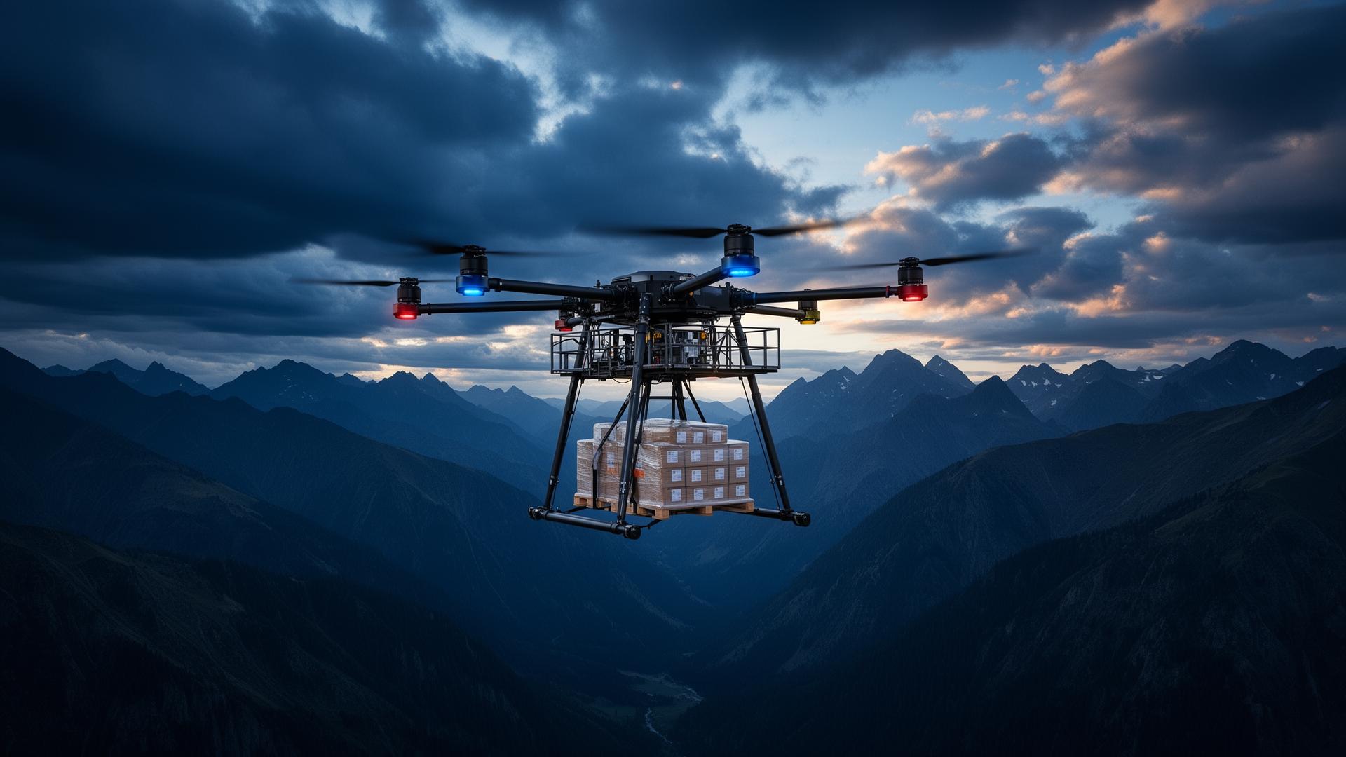 Professional unmanned aircraft operating over critical infrastructure